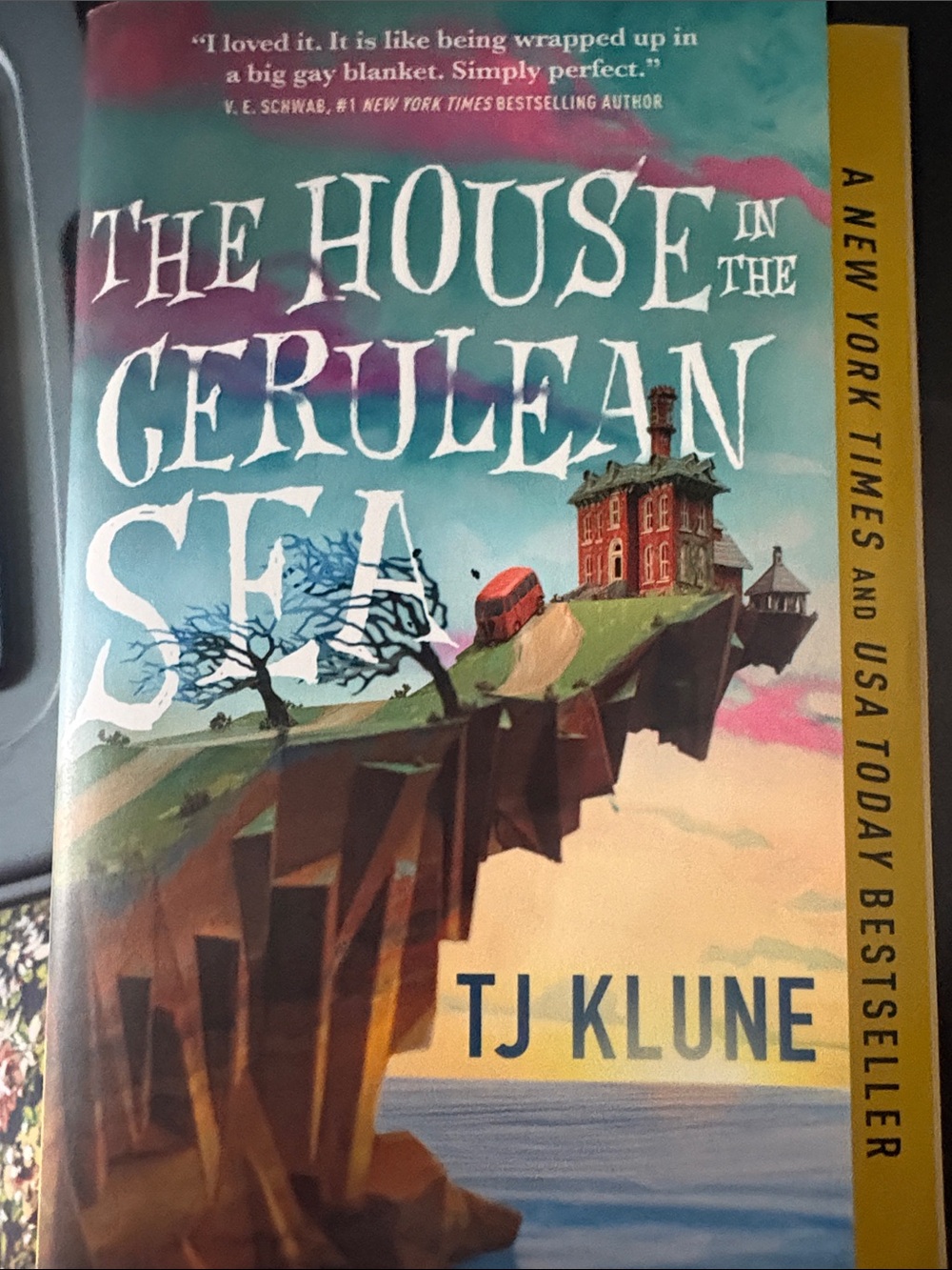 TJ Klune 'The House in the Cerulean Sea' Hardcover - Blue Cover